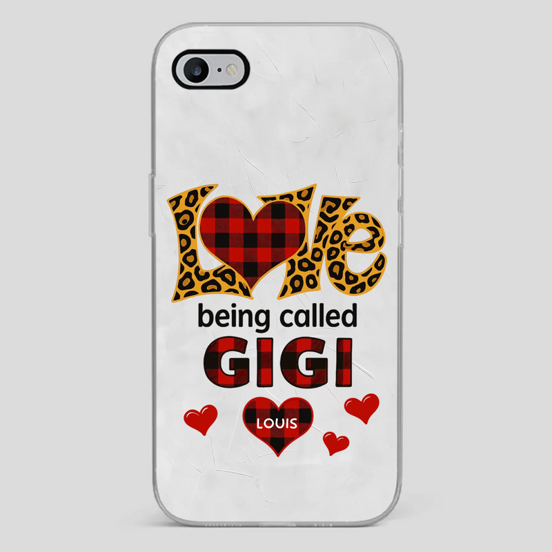 Personalized “Love Being Called” Phone Case – Custom Name Gift from Grandkids - 89Prints