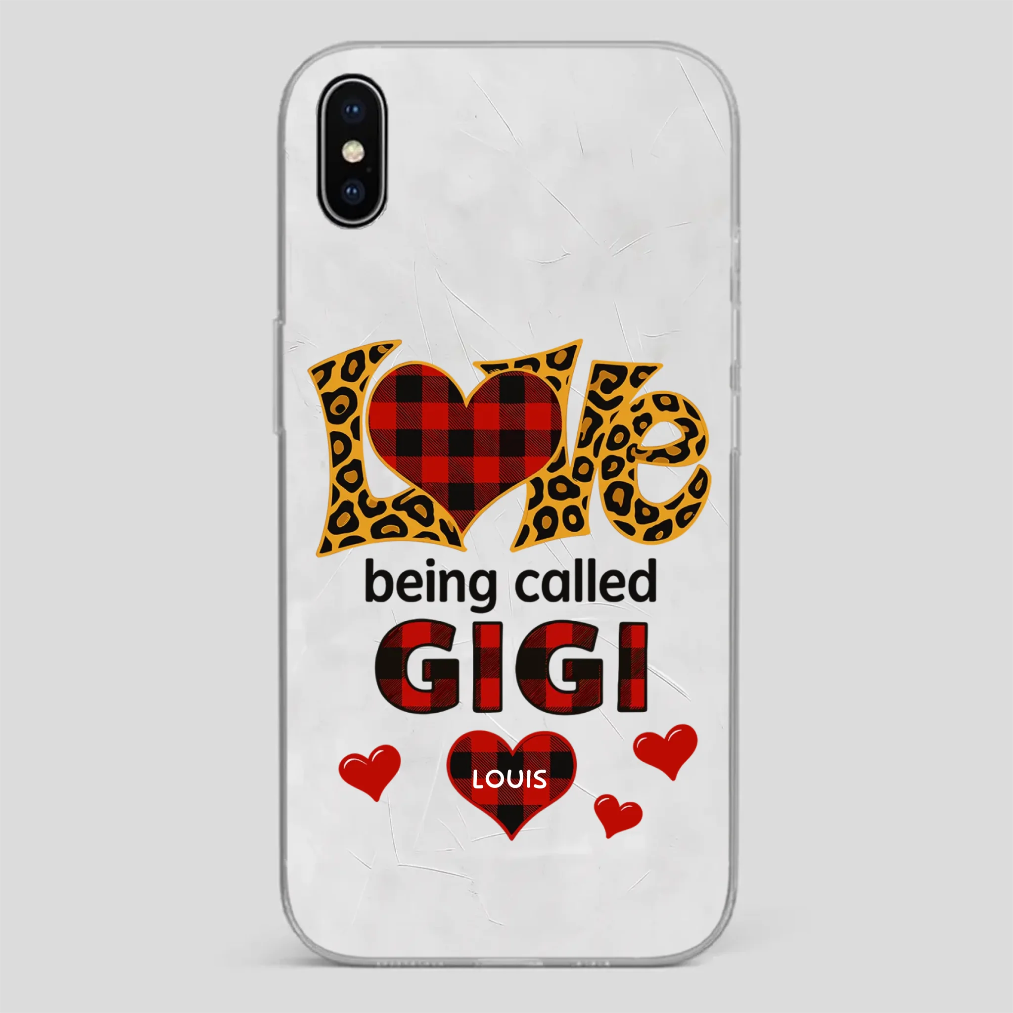 Personalized “Love Being Called” Phone Case – Custom Name Gift from Grandkids - 89Prints