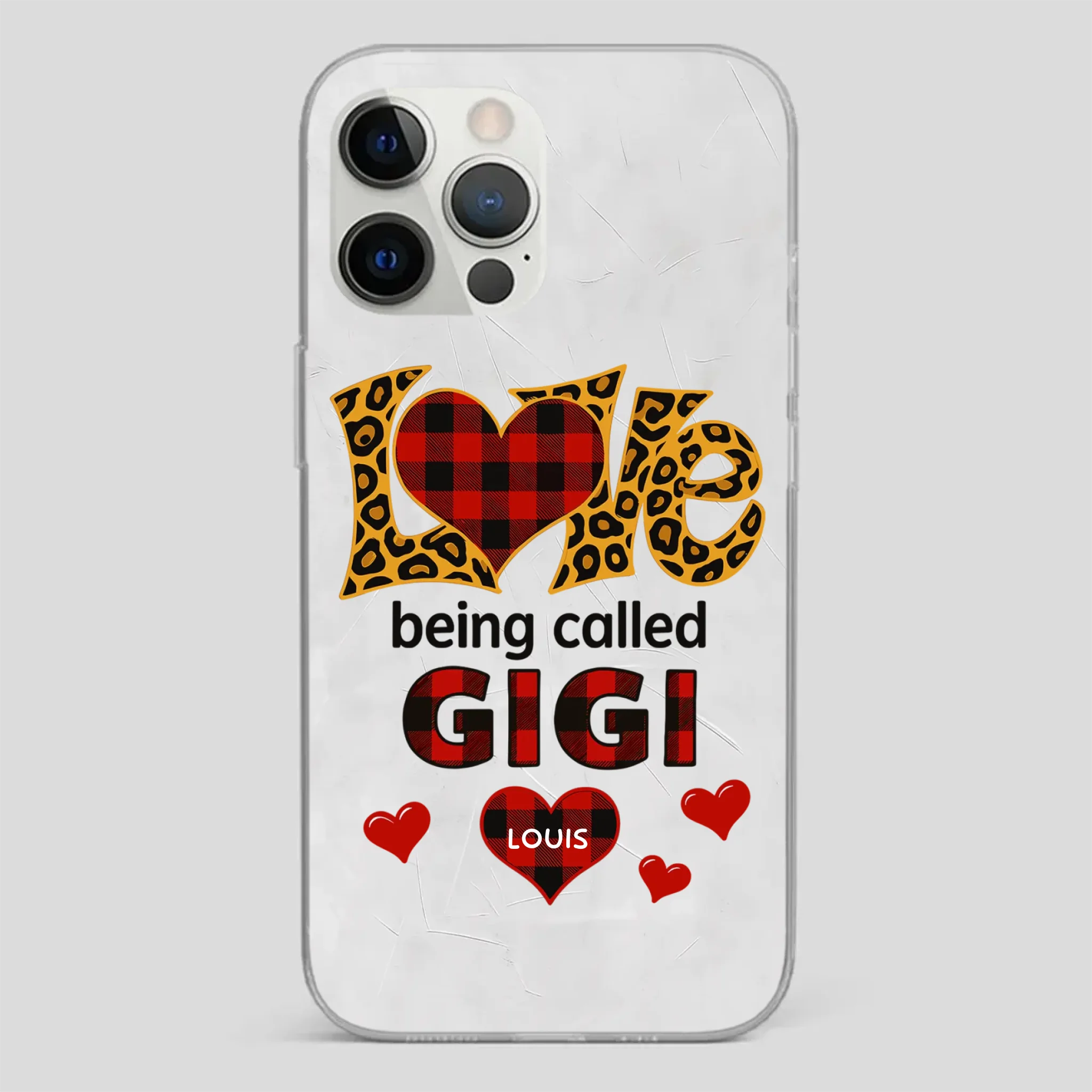 Personalized “Love Being Called” Phone Case – Custom Name Gift from Grandkids - 89Prints