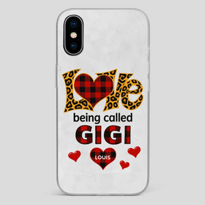 Personalized “Love Being Called” Phone Case – Custom Name Gift from Grandkids - 89Prints