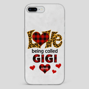 Personalized “Love Being Called” Phone Case – Custom Name Gift from Grandkids - 89Prints
