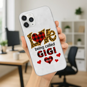 Personalized “Love Being Called” Phone Case – Custom Name Gift from Grandkids - 89Prints