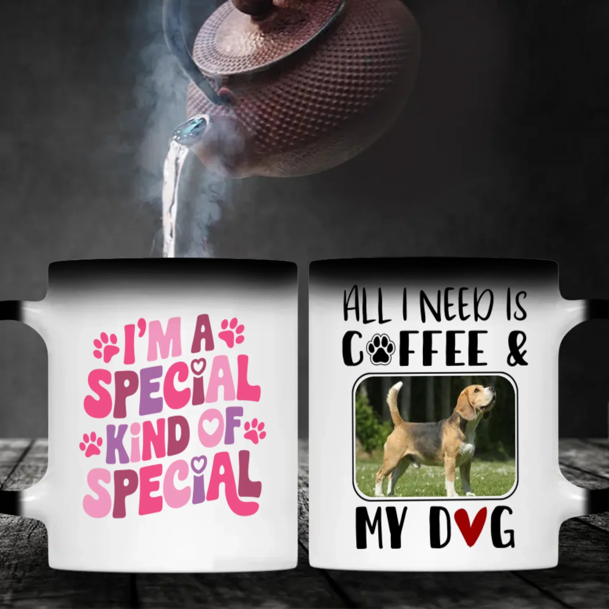 Funny Gift for Dog Lovers – All I Need Is Coffee and My Dog Mug – 89Prints