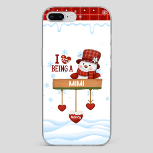 Personalized Holiday Phone Case - Merry Christmas Grandma - 89Prints