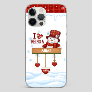 Personalized Holiday Phone Case - Merry Christmas Grandma - 89Prints