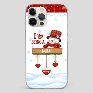 Personalized Holiday Phone Case - Merry Christmas Grandma - 89Prints