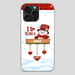 Personalized Holiday Phone Case - Merry Christmas Grandma - 89Prints