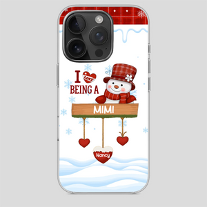 Personalized Holiday Phone Case - Merry Christmas Grandma - 89Prints