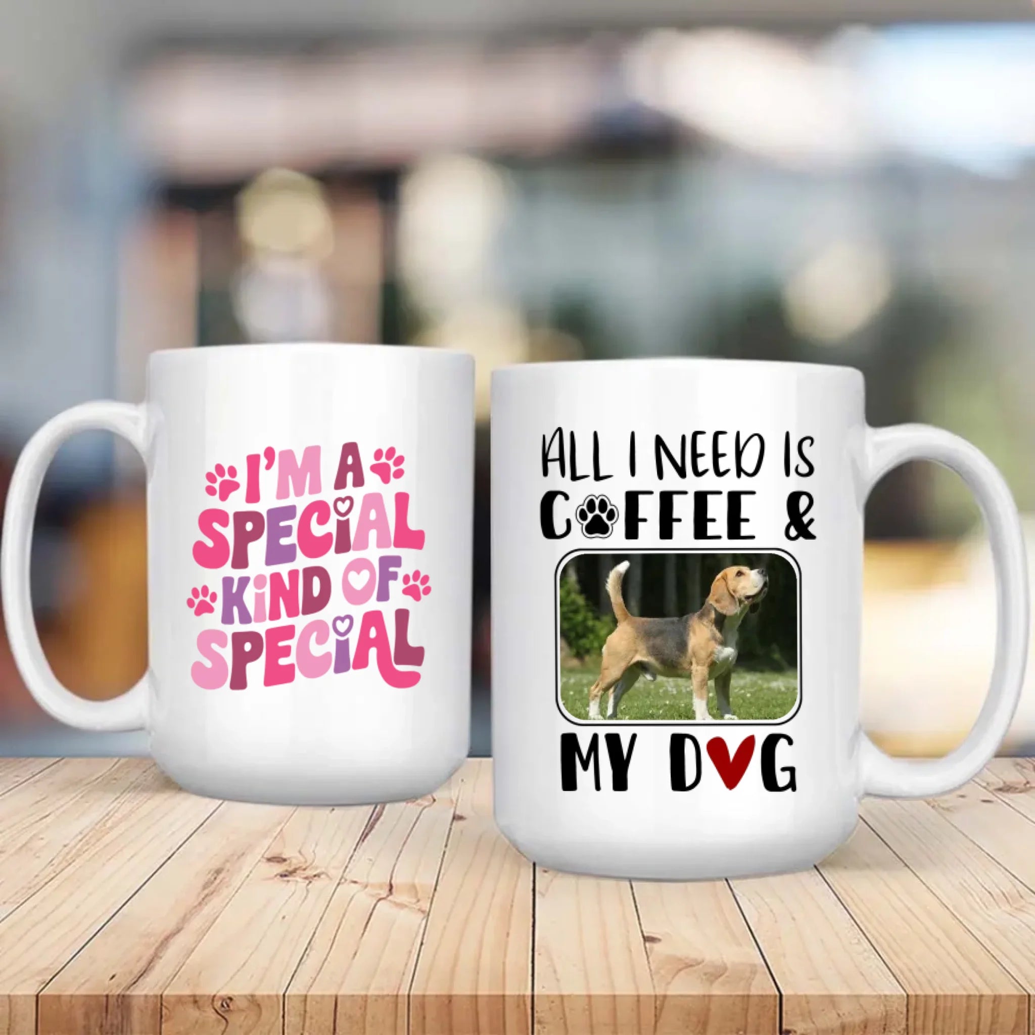 Funny Gift for Dog Lovers – All I Need Is Coffee and My Dog Mug – 89Prints
