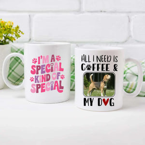 Funny Gift for Dog Lovers – All I Need Is Coffee and My Dog Mug – 89Prints