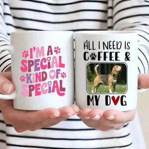 Funny Gift for Dog Lovers – All I Need Is Coffee and My Dog Mug – 89Prints