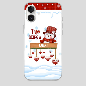 Personalized Holiday Phone Case - Merry Christmas Grandma - 89Prints