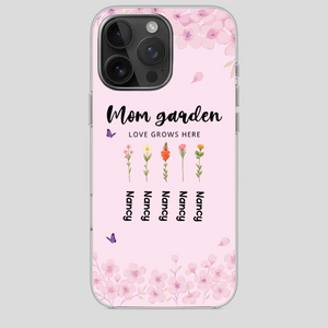 Elegant Mom’s Garden Case – Nature-Inspired Love - 89Prints