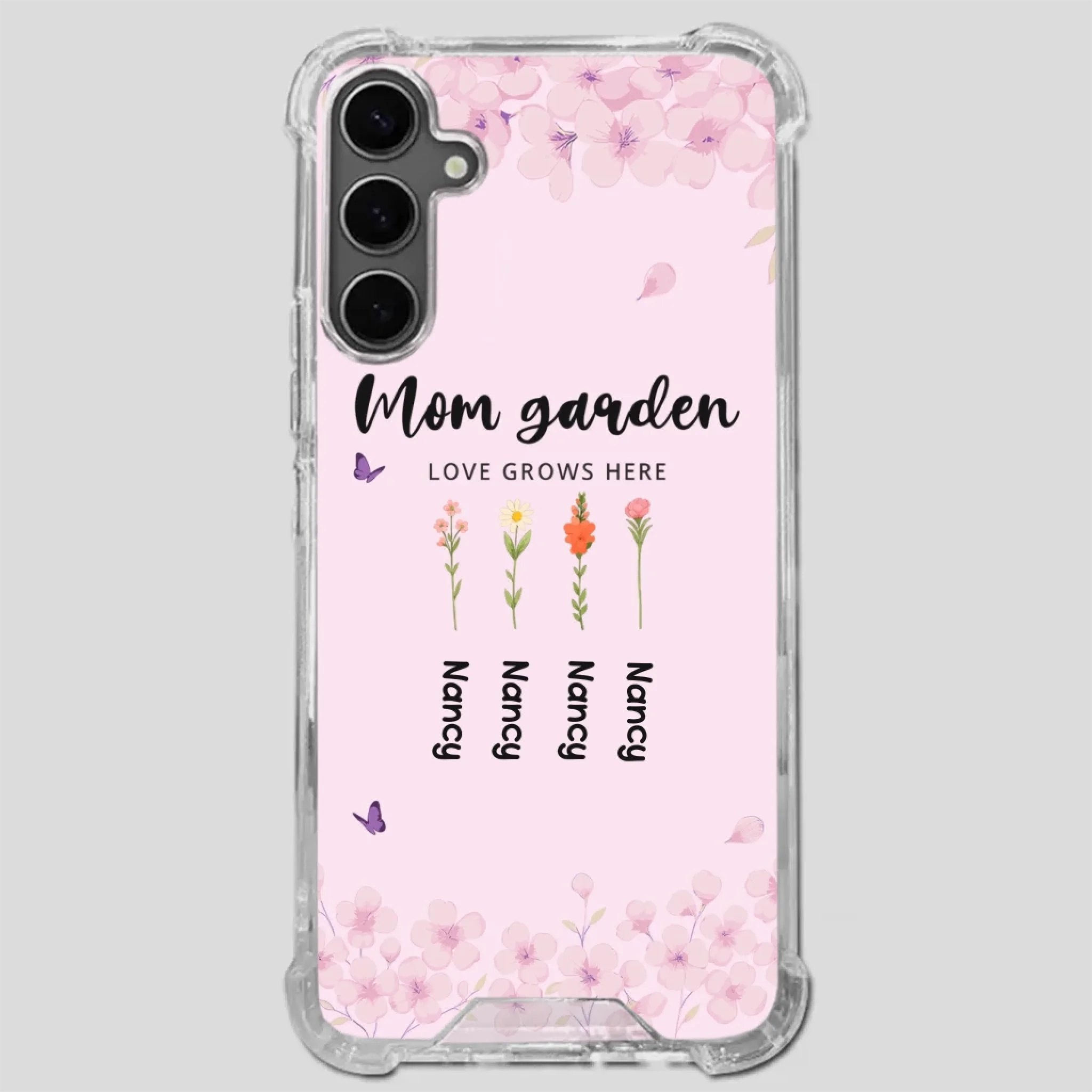 Elegant Mom’s Garden Case – Nature-Inspired Love - 89Prints