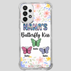 Grandma’s Butterfly Kiss Phone Case – Sweet Personalized Gift for Grandma - 89Prints