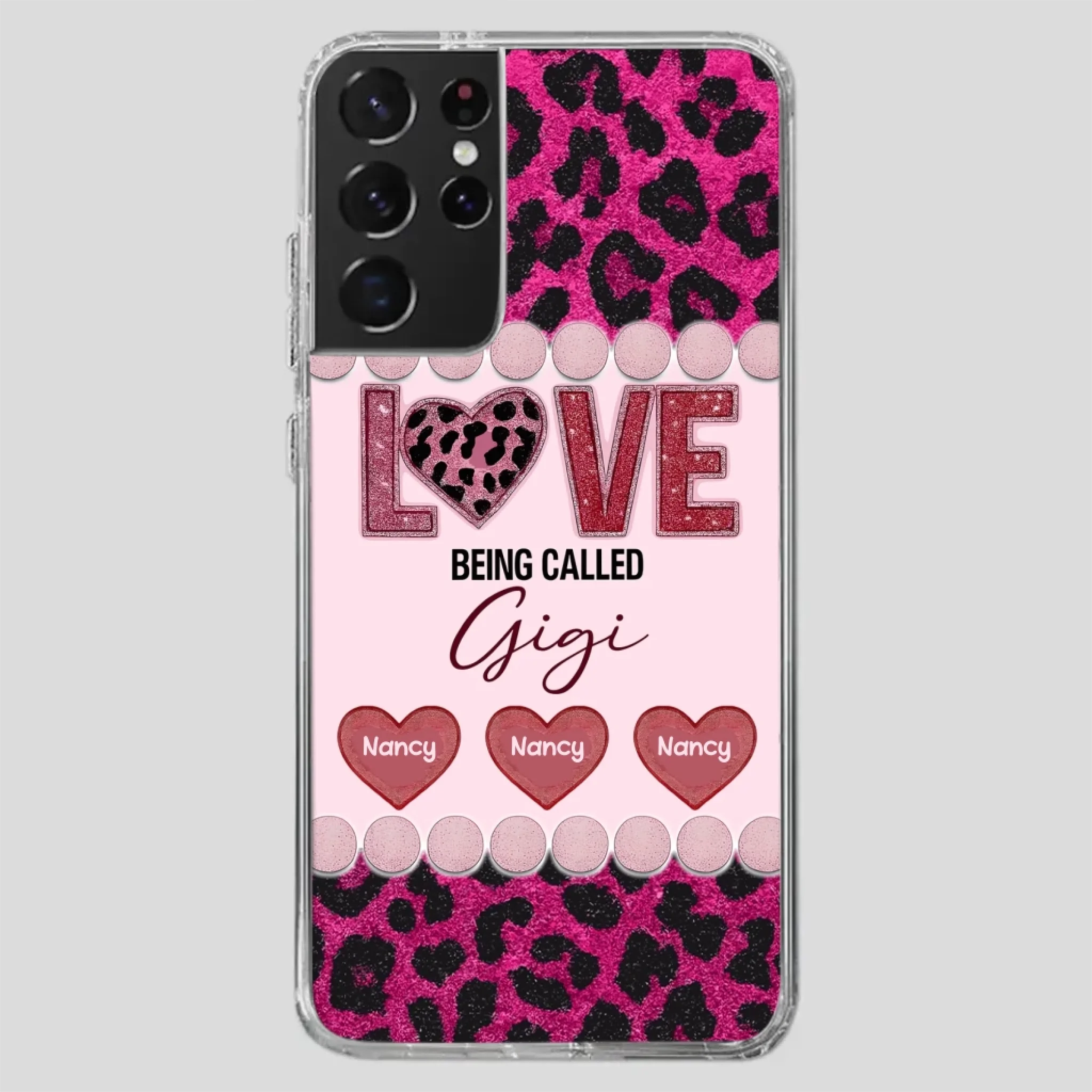Love Being Called Gigi – Sweet Custom Phone Case for Grandma - 89Prints