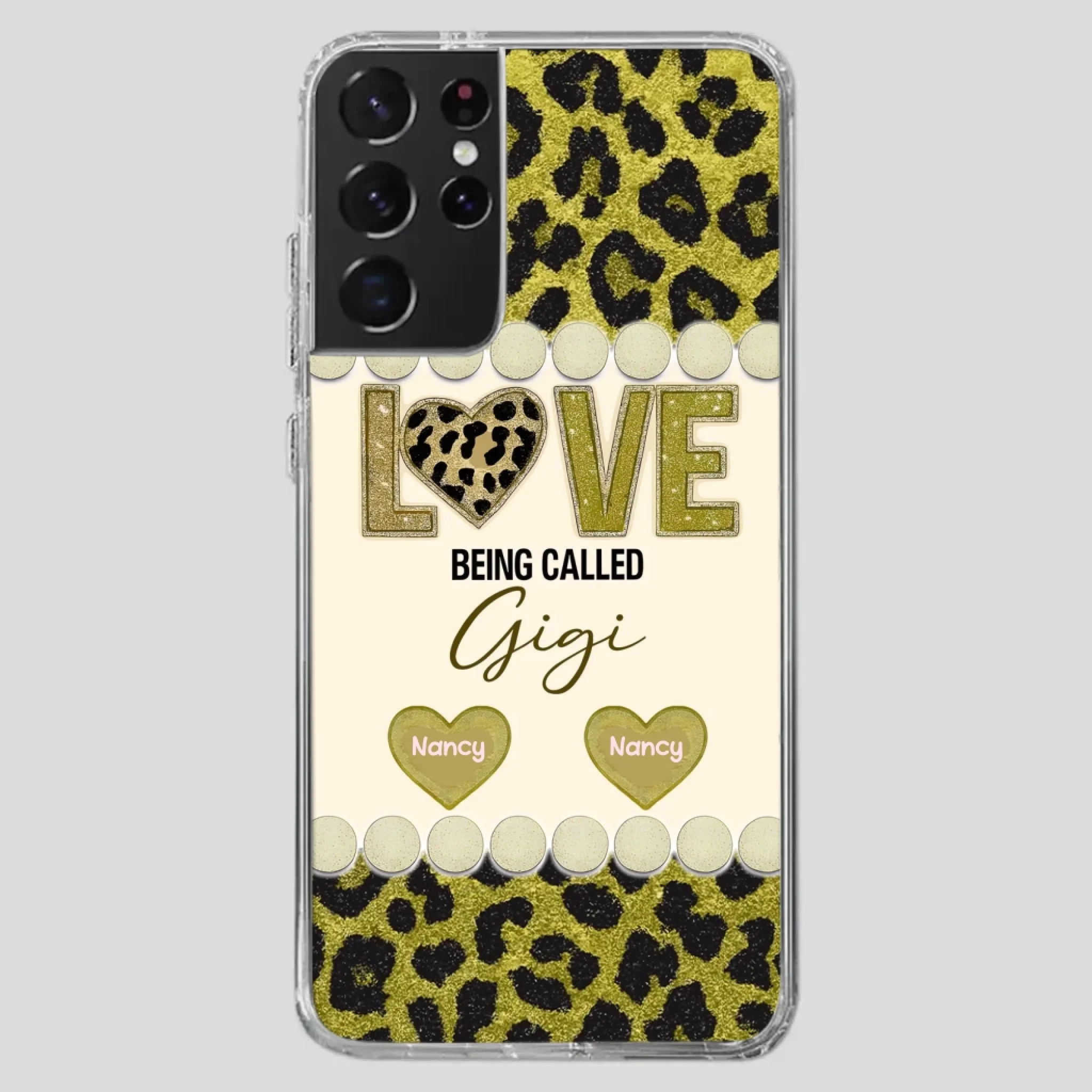 Love Being Called Gigi – Sweet Custom Phone Case for Grandma - 89Prints
