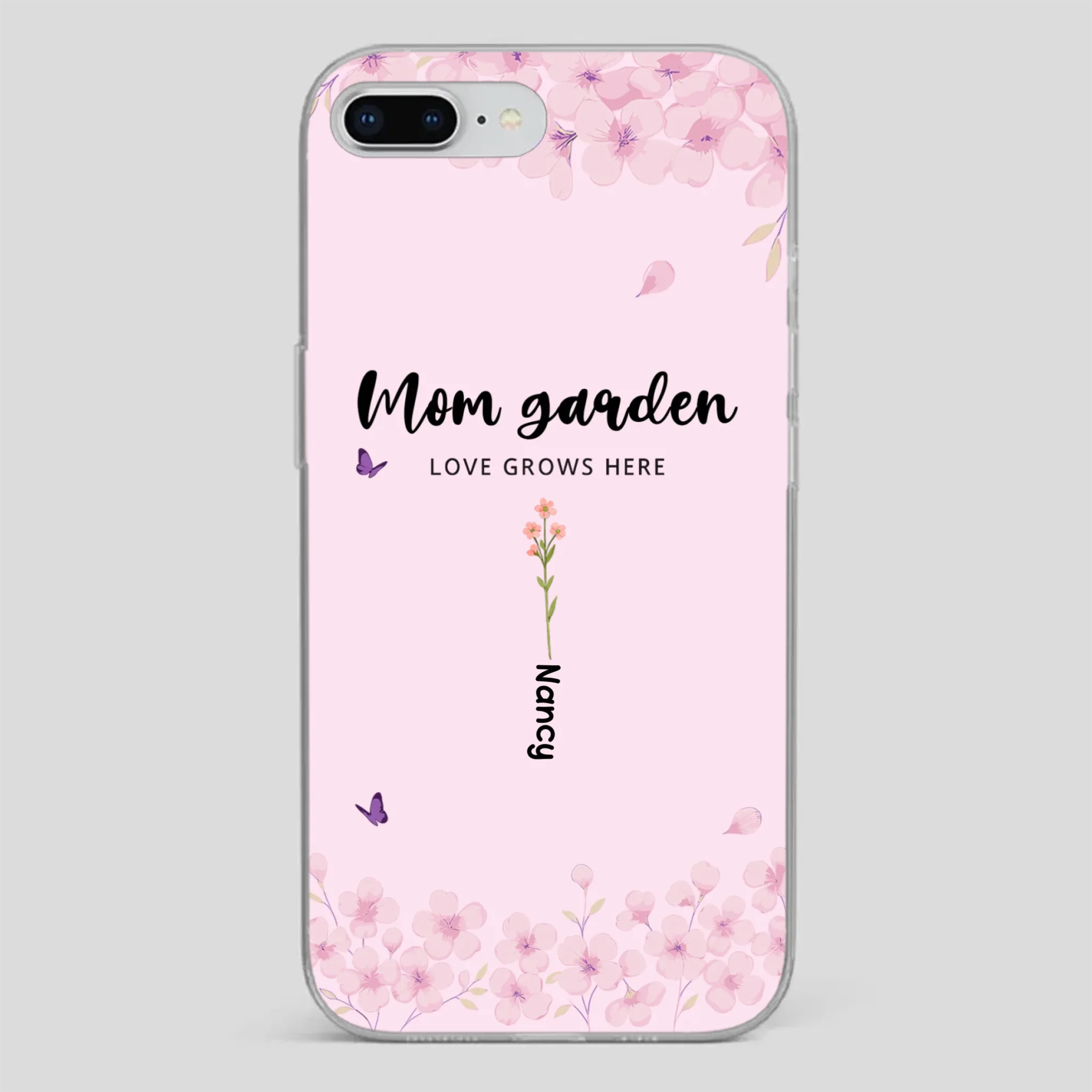 Elegant Mom’s Garden Case – Nature-Inspired Love - 89Prints