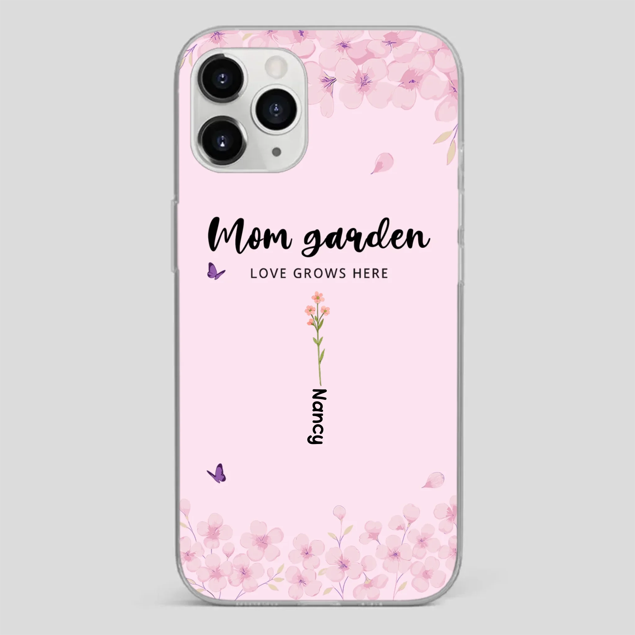 Elegant Mom’s Garden Case – Nature-Inspired Love - 89Prints