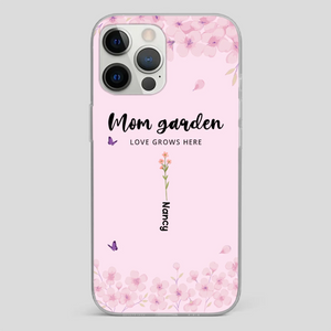 Elegant Mom’s Garden Case – Nature-Inspired Love - 89Prints