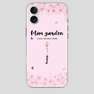 Elegant Mom’s Garden Case – Nature-Inspired Love - 89Prints
