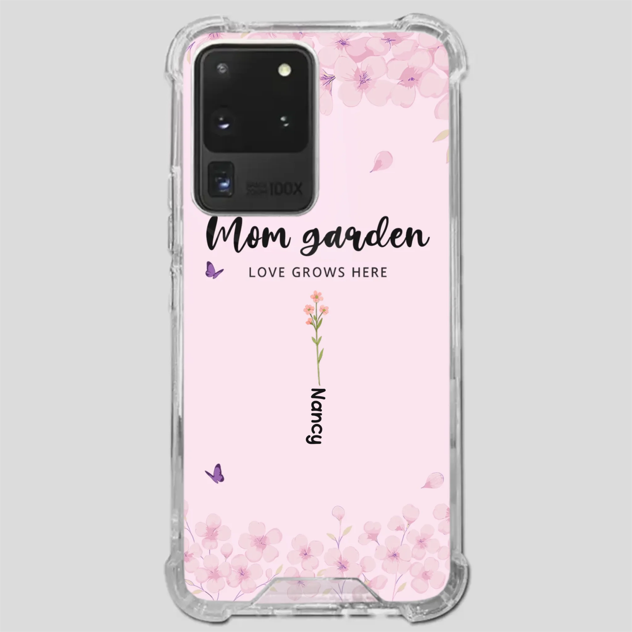 Elegant Mom’s Garden Case – Nature-Inspired Love - 89Prints