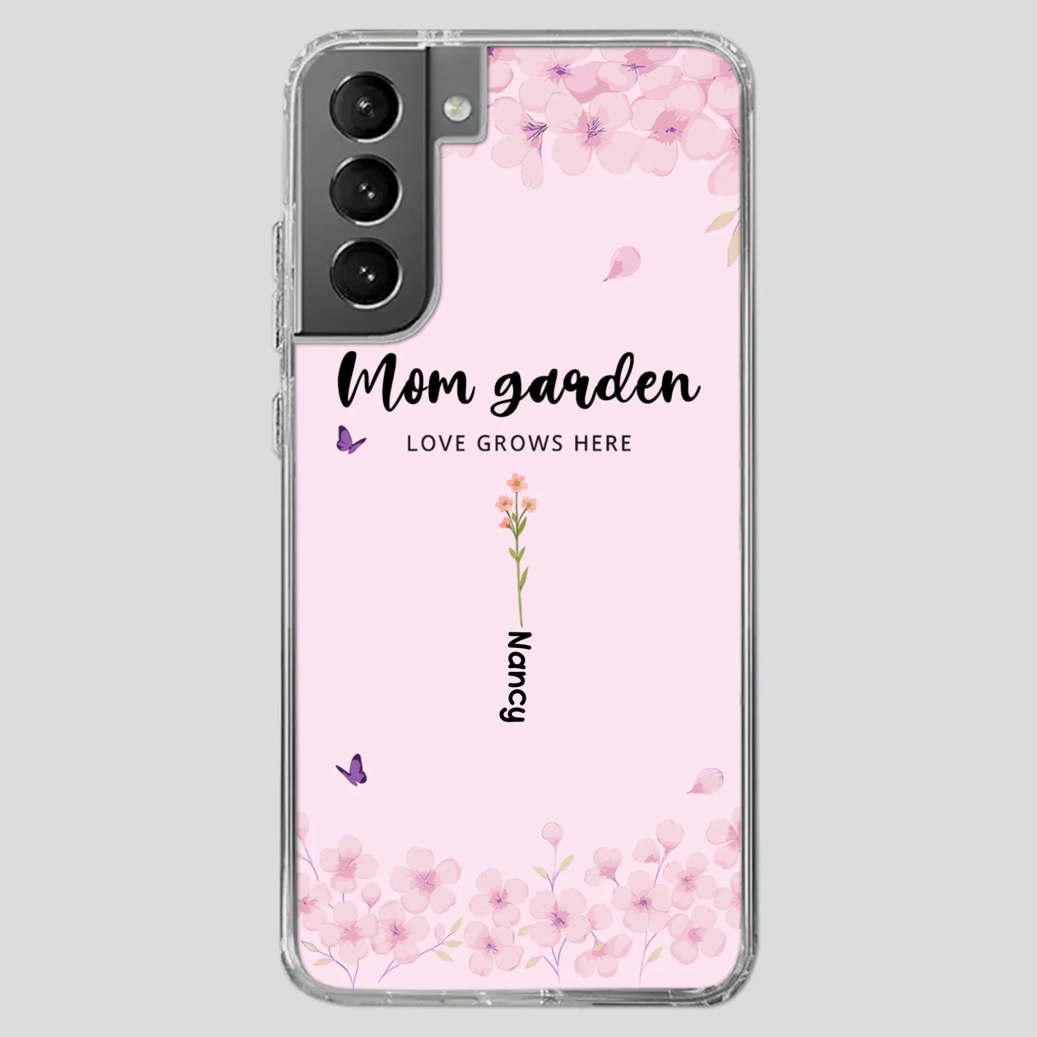Elegant Mom’s Garden Case – Nature-Inspired Love - 89Prints