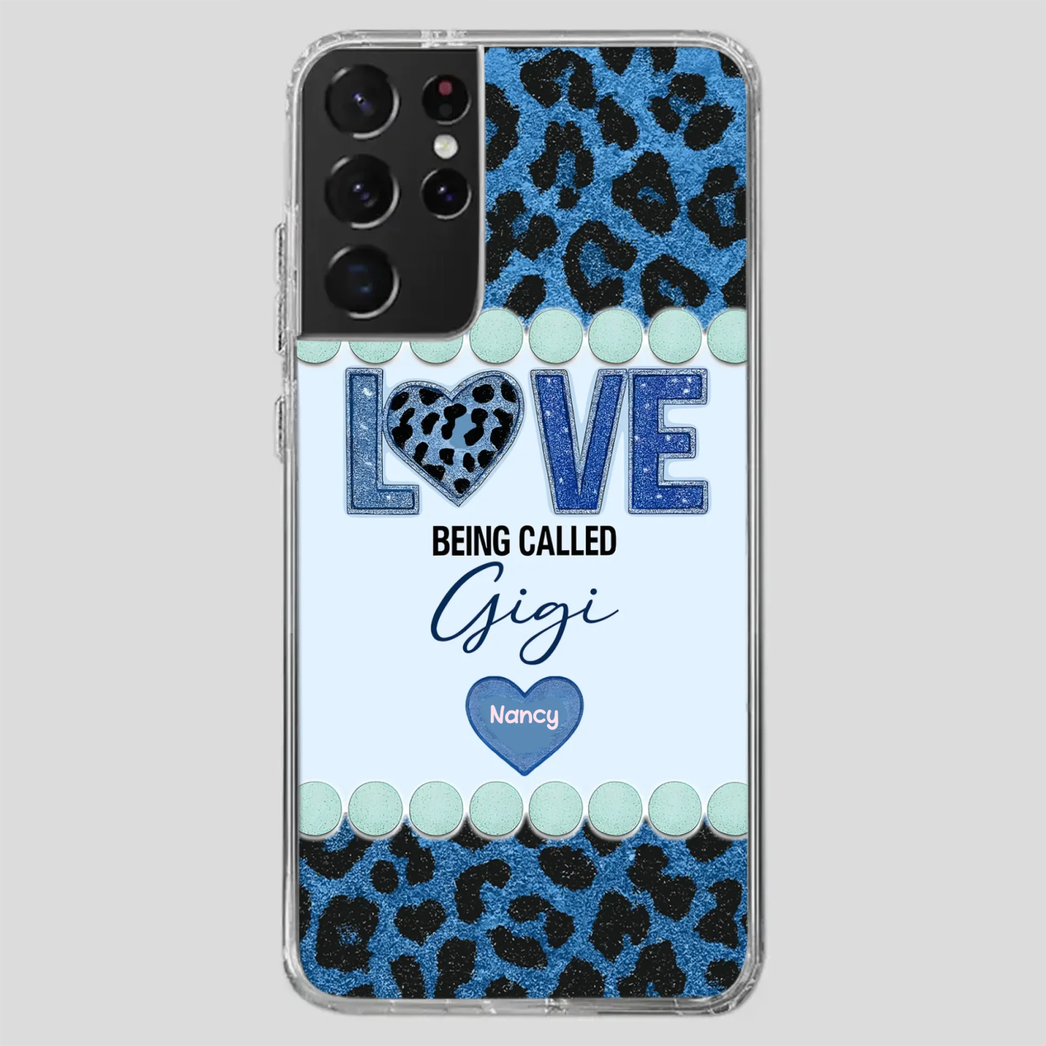Love Being Called Gigi – Sweet Custom Phone Case for Grandma - 89Prints