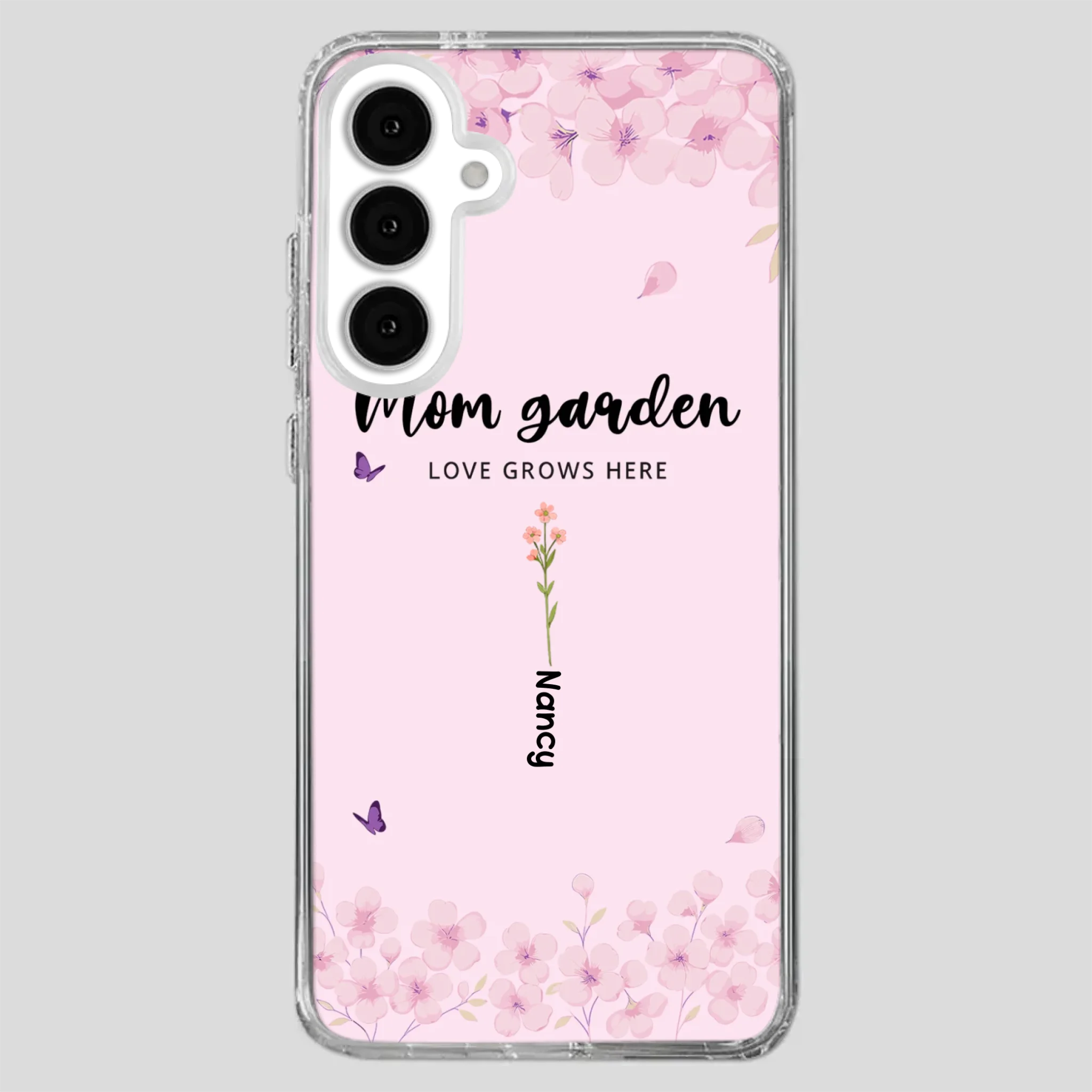 Elegant Mom’s Garden Case – Nature-Inspired Love - 89Prints