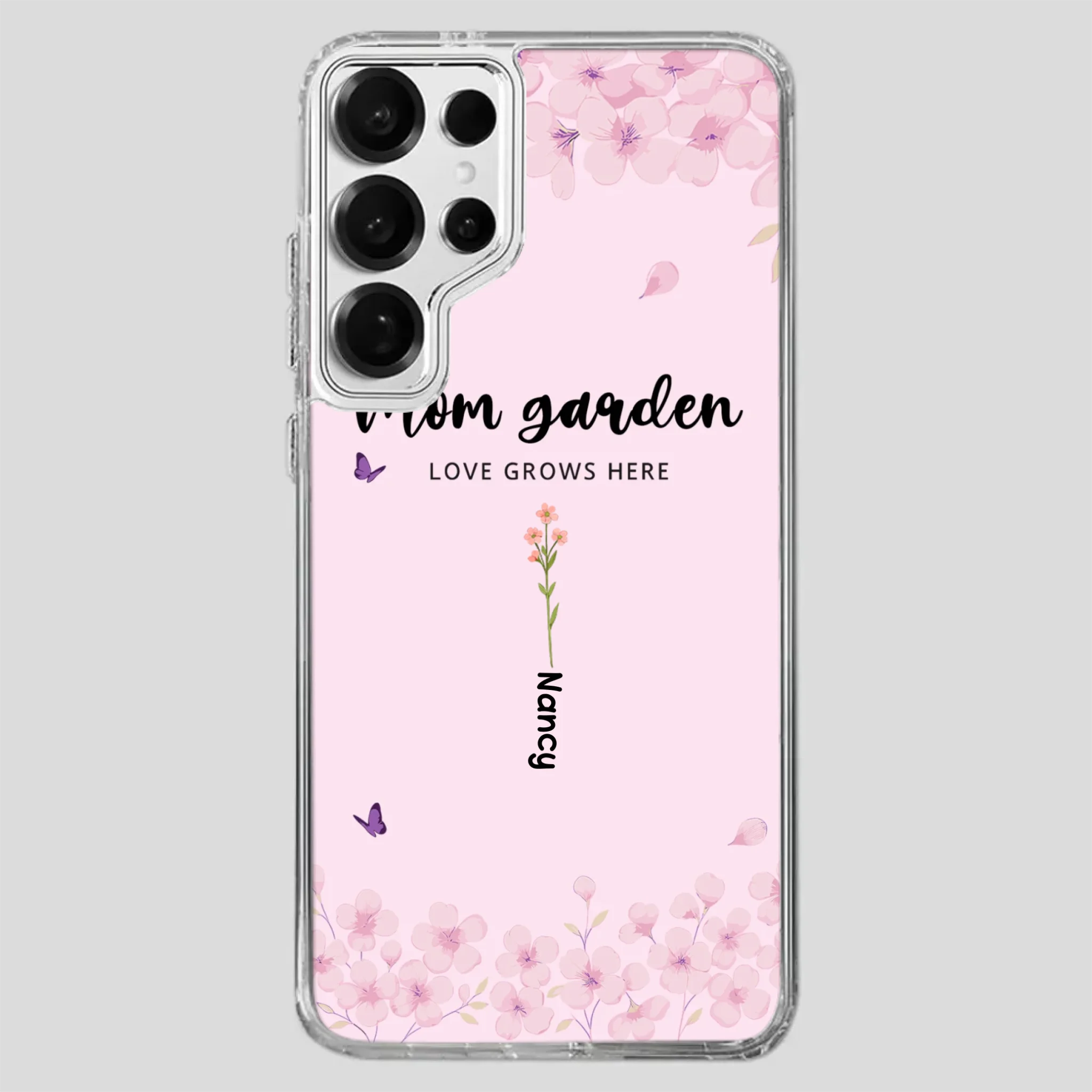 Elegant Mom’s Garden Case – Nature-Inspired Love - 89Prints