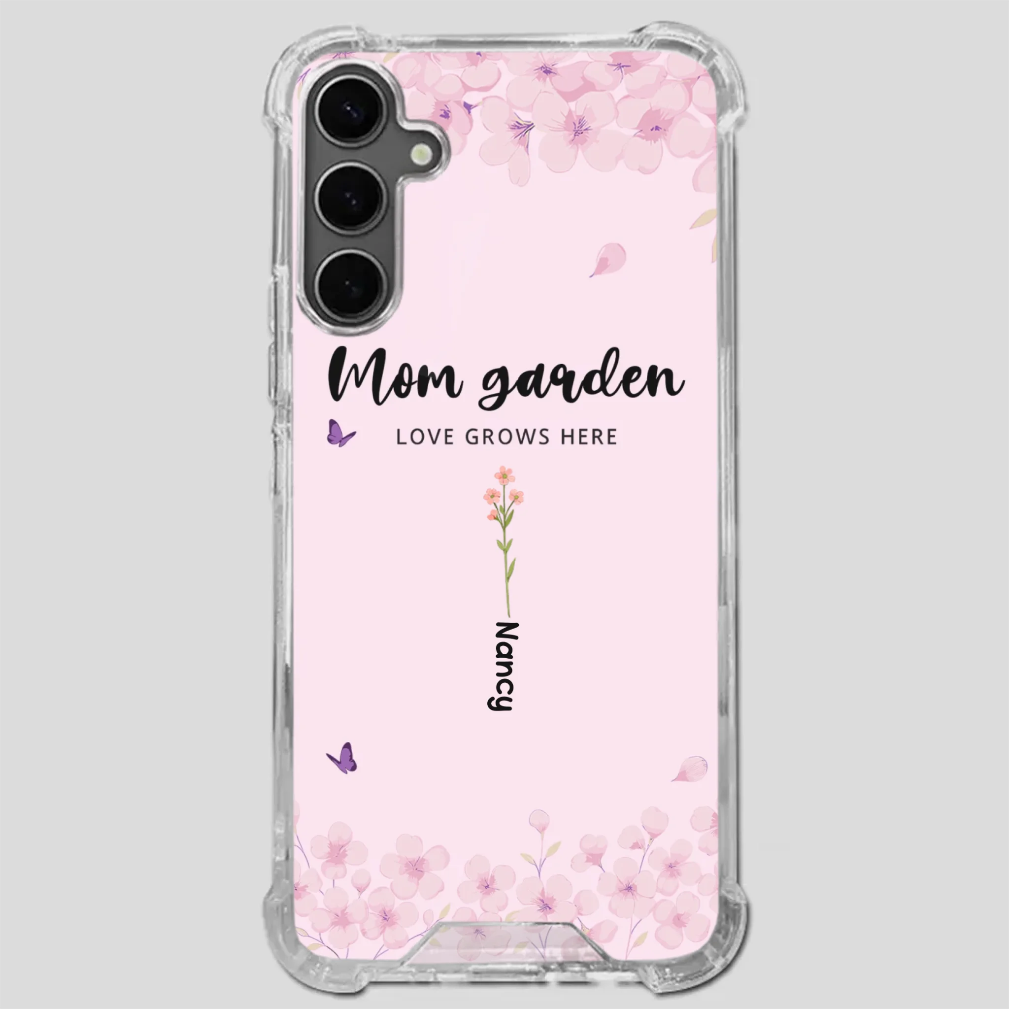Elegant Mom’s Garden Case – Nature-Inspired Love - 89Prints