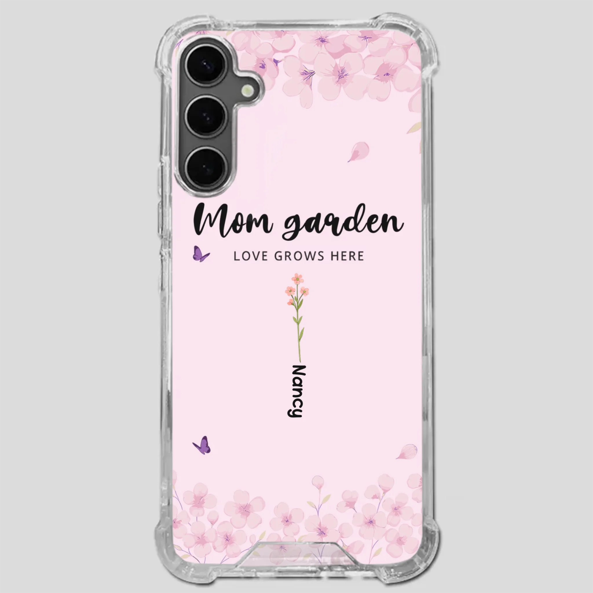 Elegant Mom’s Garden Case – Nature-Inspired Love - 89Prints