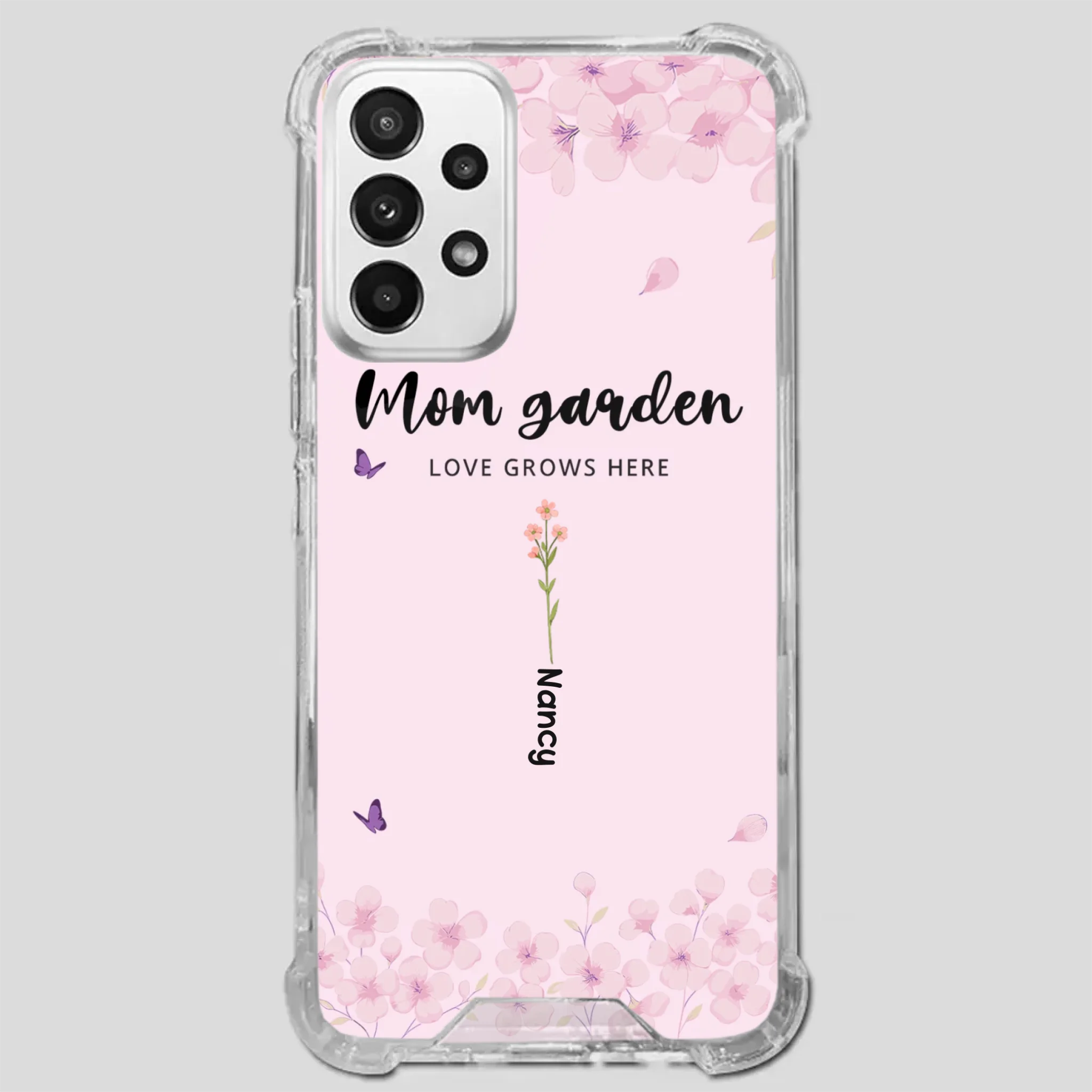 Elegant Mom’s Garden Case – Nature-Inspired Love - 89Prints