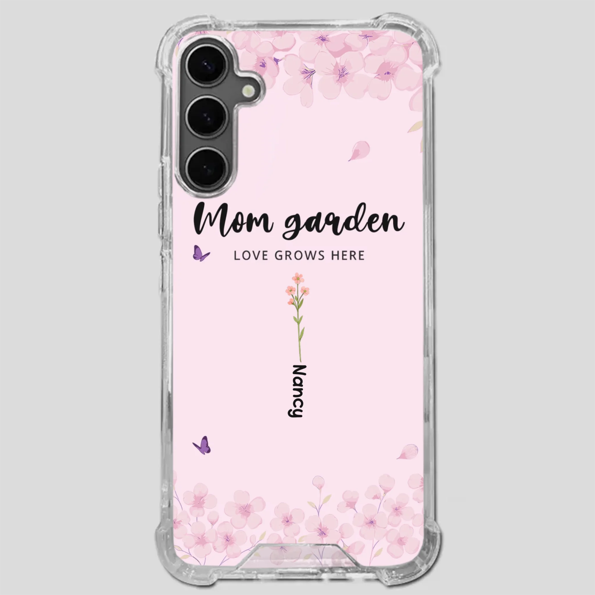 Elegant Mom’s Garden Case – Nature-Inspired Love - 89Prints