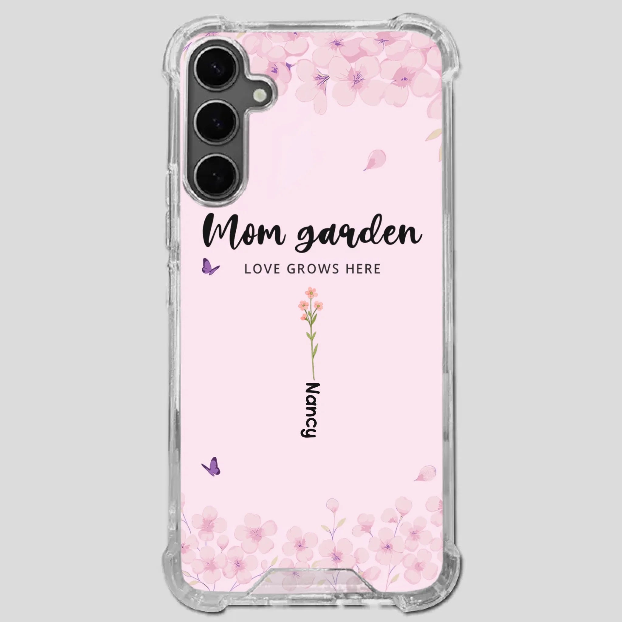 Elegant Mom’s Garden Case – Nature-Inspired Love - 89Prints