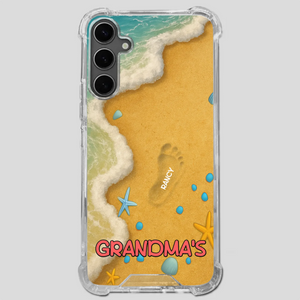 Grandma Phone Case with Flowers – Custom Name Design - 89Prints