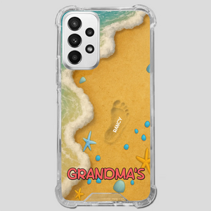 Grandma Phone Case with Flowers – Custom Name Design - 89Prints