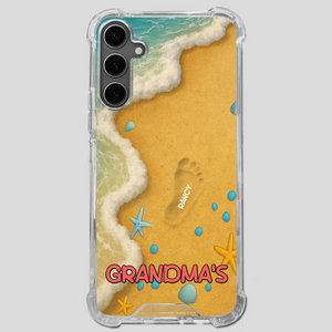 Grandma Phone Case with Flowers – Custom Name Design - 89Prints