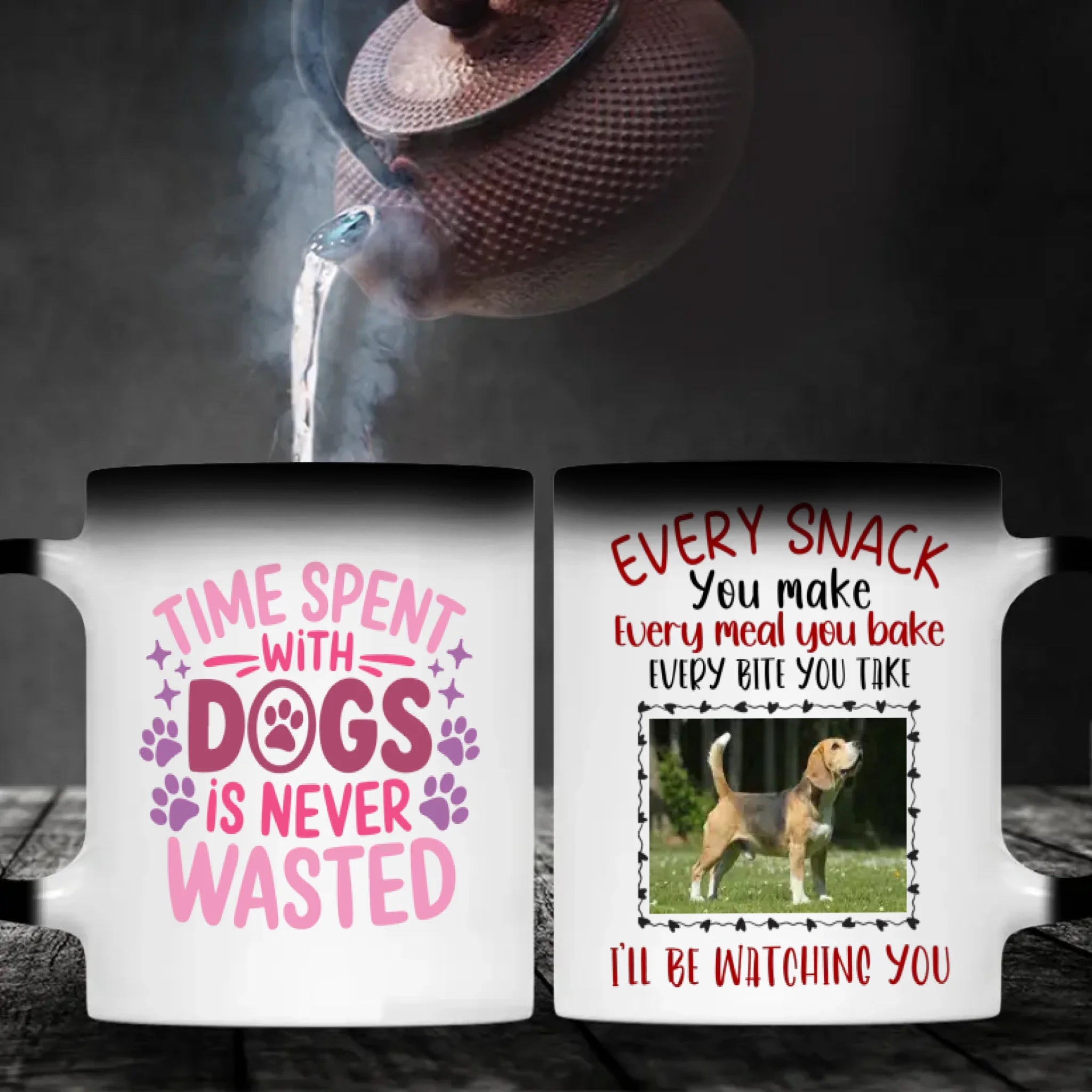 Time Spent with Dog Is Never Wasted Mug – Heartwarming Gift for Pet Lovers – 89Prints