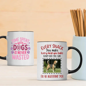 Time Spent with Dog Is Never Wasted Mug – Heartwarming Gift for Pet Lovers – 89Prints