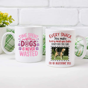 Time Spent with Dog Is Never Wasted Mug – Heartwarming Gift for Pet Lovers – 89Prints