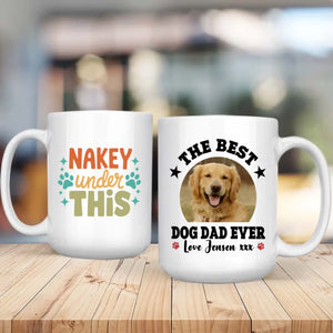 The Best Dog Dad Ever Mug – Funny & Heartwarming Gift for Proud Pet Dads – 89Prints