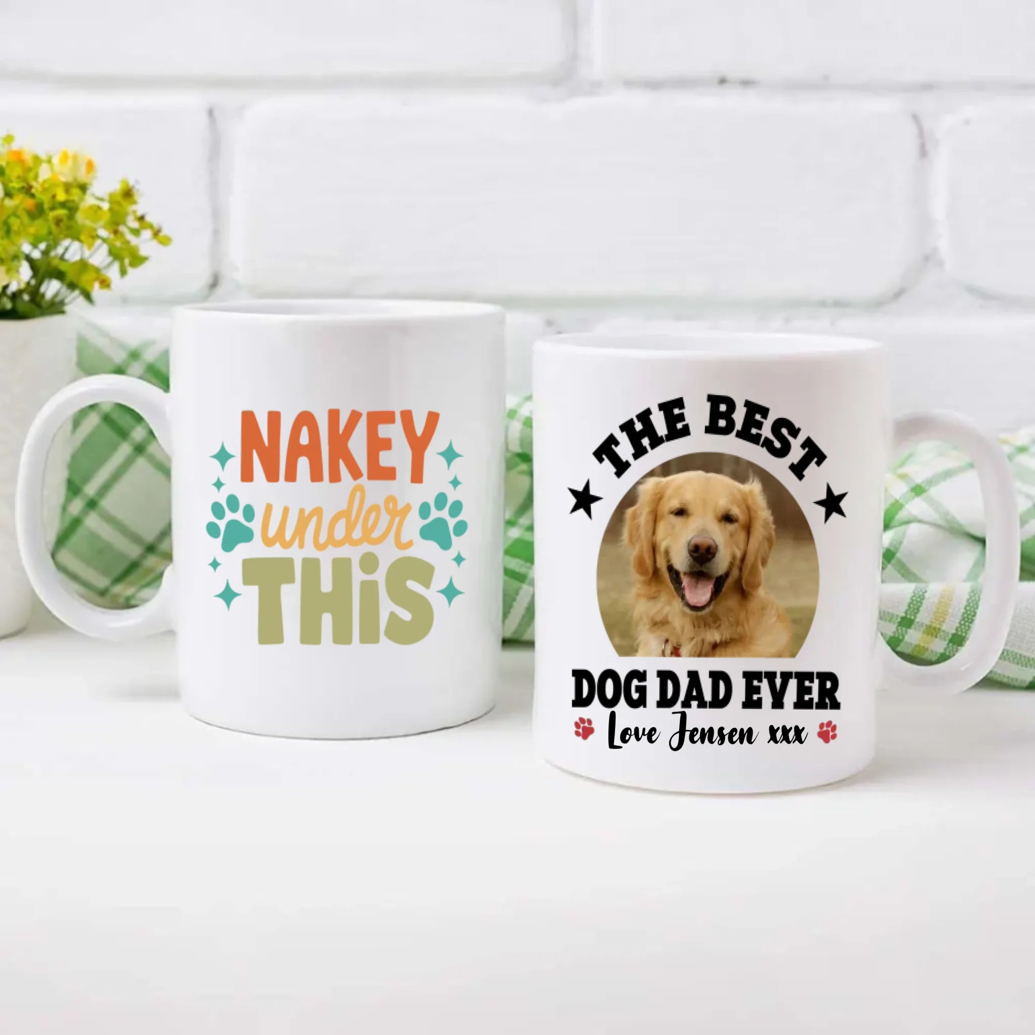 The Best Dog Dad Ever Mug – Funny & Heartwarming Gift for Proud Pet Dads – 89Prints