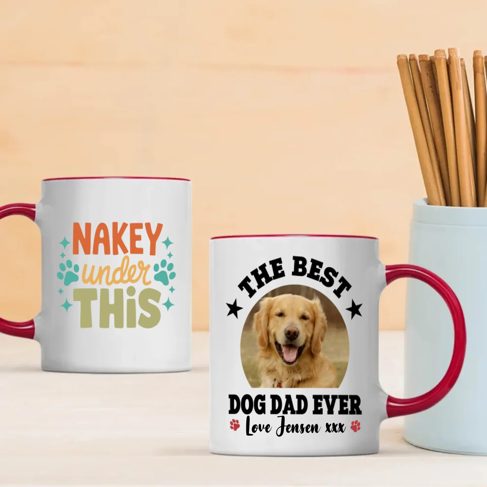 The Best Dog Dad Ever Mug – Funny & Heartwarming Gift for Proud Pet Dads – 89Prints