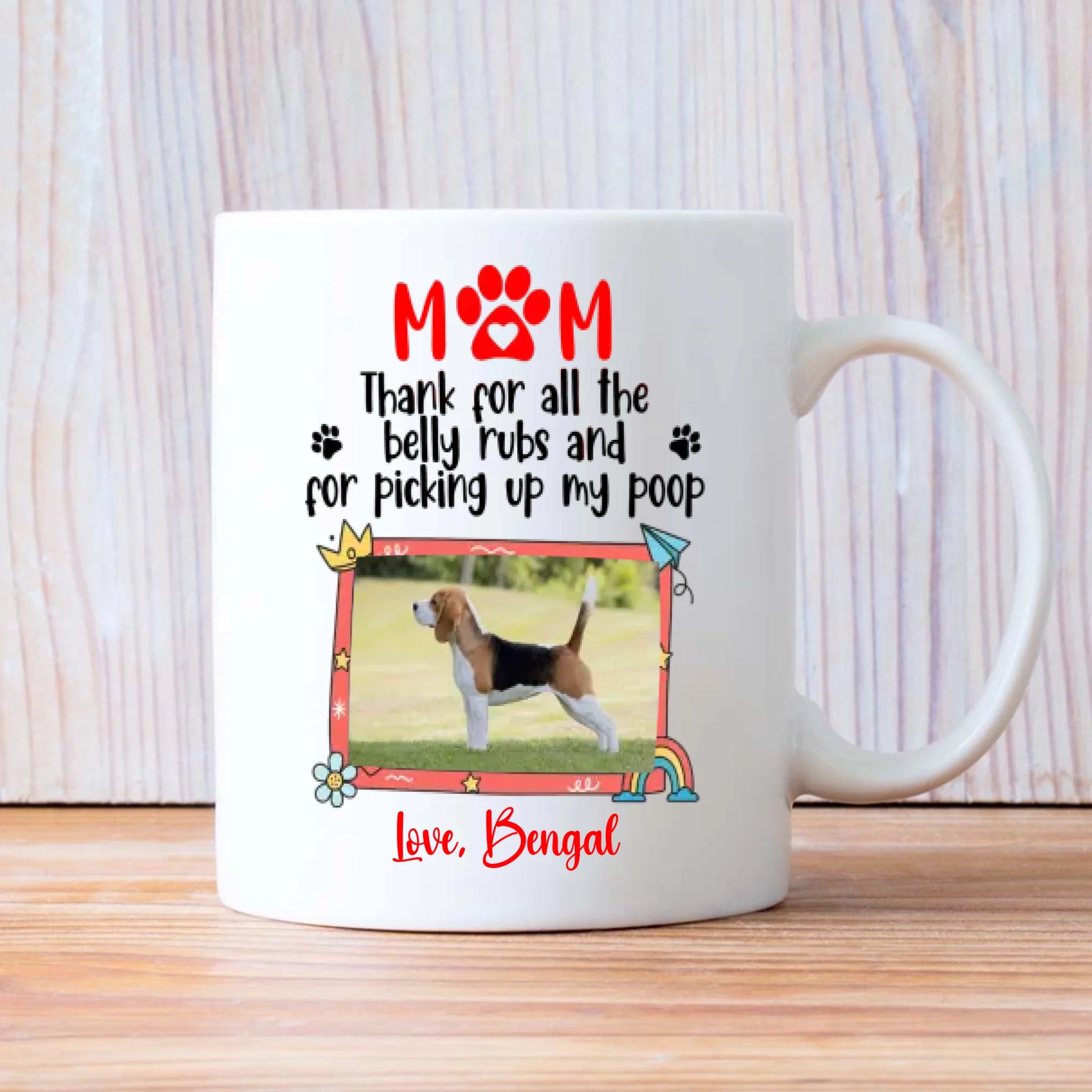All You Need Is Love and a Dog Mug – Heartwarming Gift for Pet Lovers – 89Prints