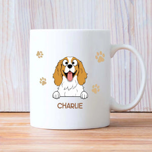 Custom Dog Mug – “Paws & Laughs” Personalized Pet Mug for Dog Lovers | 89Prints