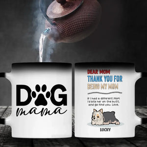 Custom Dog Mug – Coffee & Paw Prints | 89Prints