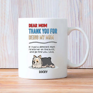 Custom Dog Mug – Coffee & Paw Prints | 89Prints