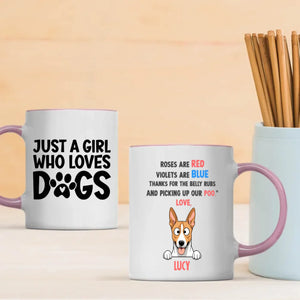 Custom Dog Mug – Start Your Morning With Puppy Love | 89Prints