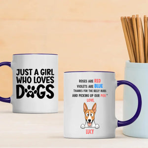 Custom Dog Mug – Start Your Morning With Puppy Love | 89Prints